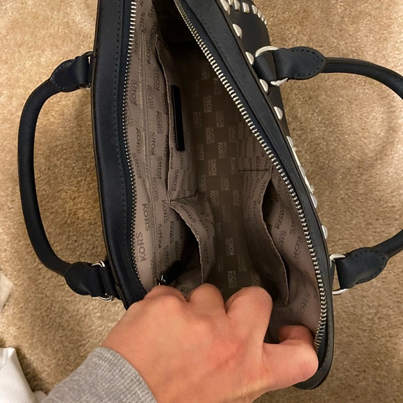 Navy Michael Kors Bag - large - Picture 3 of 5